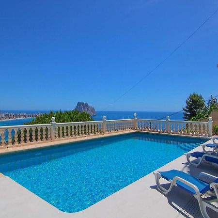 Villa Con Piscina Y Vistas Al Mar - Mar 27 H 卡尔佩 外观 照片
