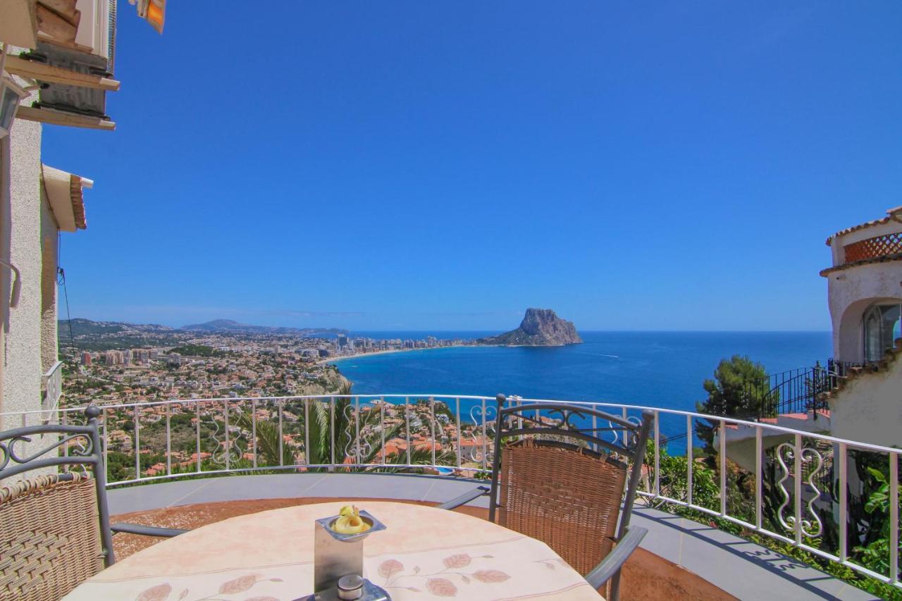 Villa Con Piscina Y Vistas Al Mar - Mar 27 H 卡尔佩 外观 照片