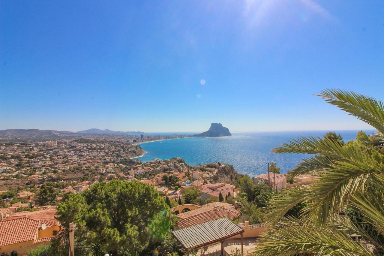 Villa Con Piscina Y Vistas Al Mar - Mar 27 H 卡尔佩 外观 照片