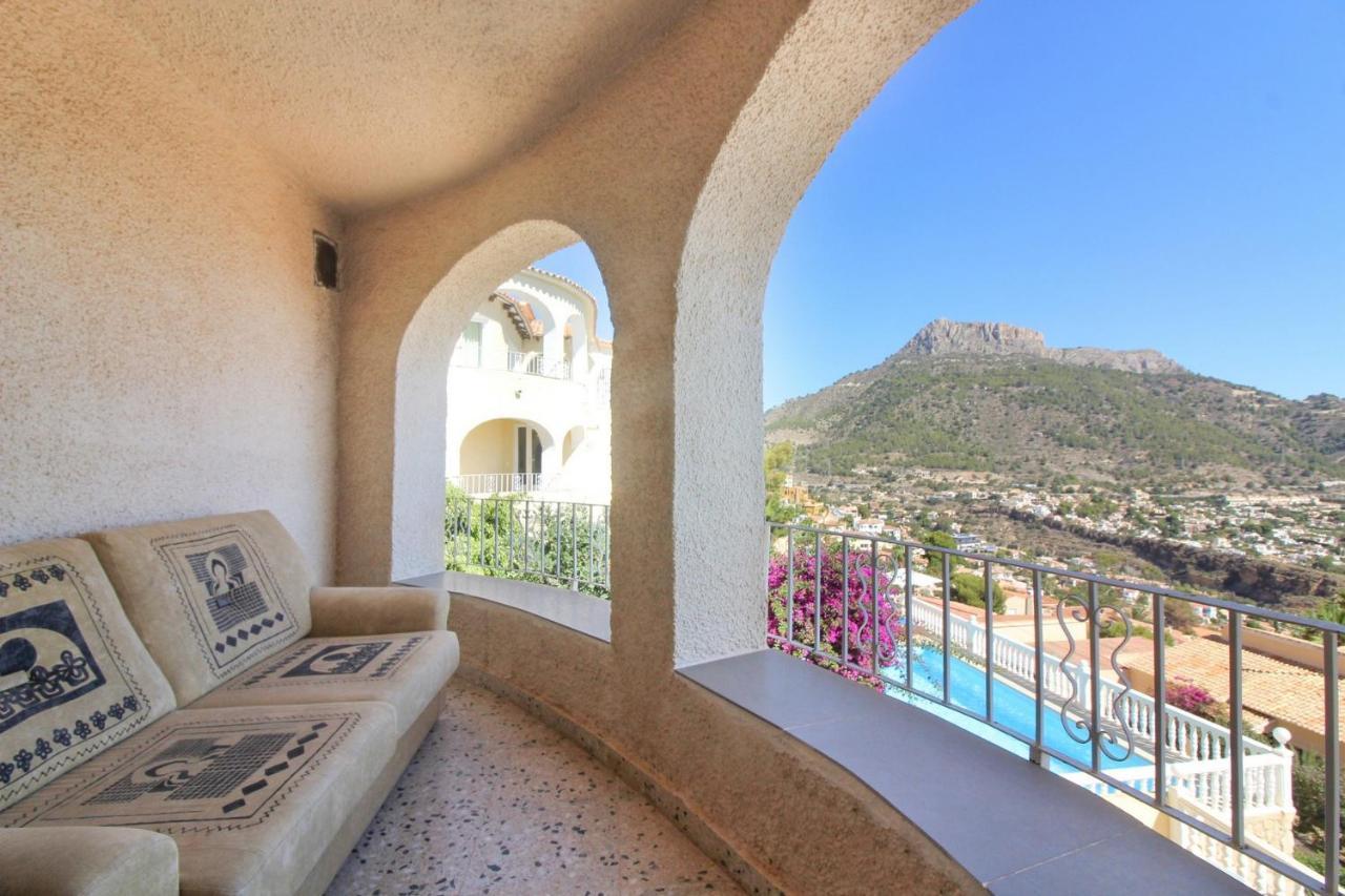 Villa Con Piscina Y Vistas Al Mar - Mar 27 H 卡尔佩 外观 照片
